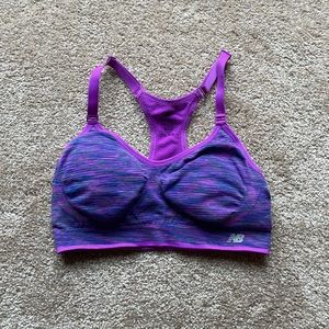 New balance racer back bra